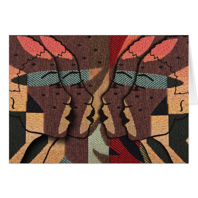 Tapisserie africaine (Devant horizontal)
