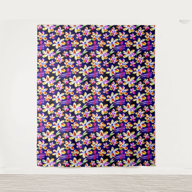 Tapisserie artistique Art Nouveau Floral (Devant)