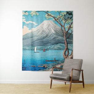 Tapisserie avec art japonais classique