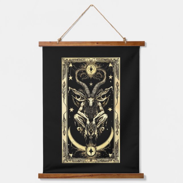 Tapisserie Baphomet sans âge (Recto)