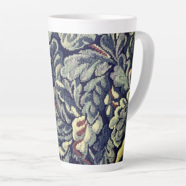 Tapisserie-Blätter Holz Latte Tasse (Rechte Ecke)