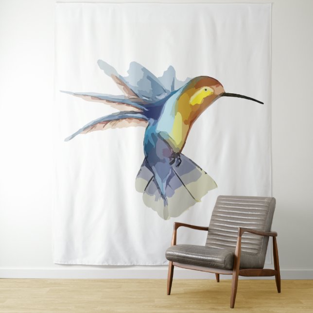 Tapisserie Colibri (En situation)