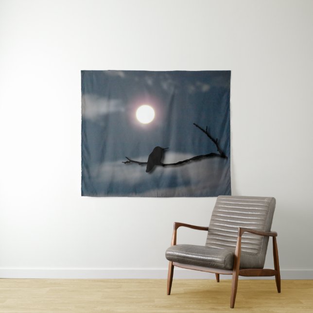 Tapisserie - Colibri lune (En situation (horizontale))