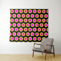 Tapisserie colorée moyenne (50 po x 60 po)