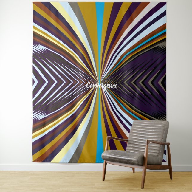 Tapisserie Convergence (En situation)