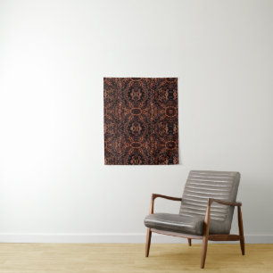 Tapisserie d'art psychédélique et fractal