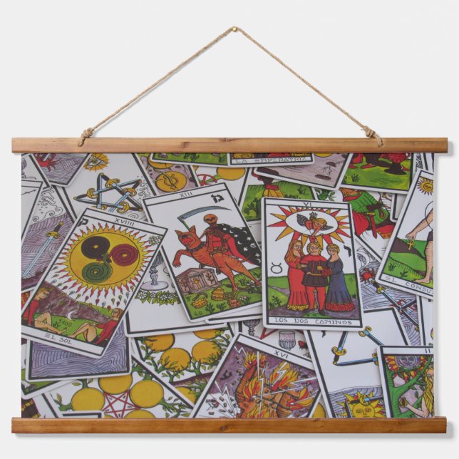 tapisserie de cartes tarot (Devant)
