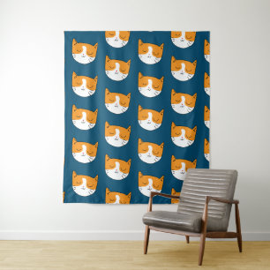 Tapisserie de chats doux et dormant