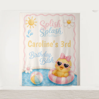Tapisserie de fête au bassin aux canards | Fête d'
