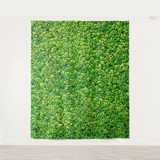 Tapisserie de fond de photo Trèfle Shamrock (Devant)
