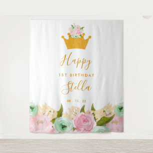 Tapisserie de fond pour la fête du premier anniver