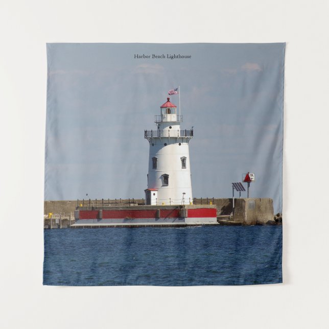 Tapisserie de Harbour Beach Lighthouse (Devant)