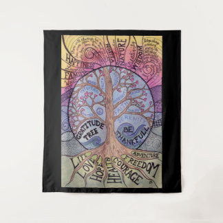 Tapisserie de l'arbre de Gratitude