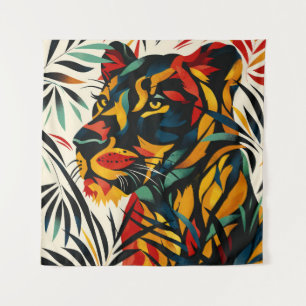 Tapisserie de lion