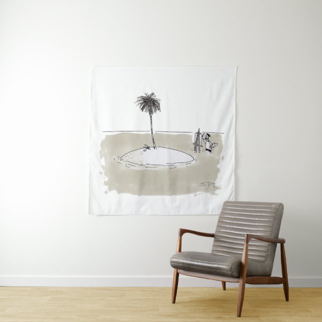 Tapisserie de Peintre Marondée (En situation)