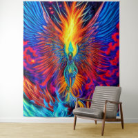 Tapisserie de Phoenix couleur magique