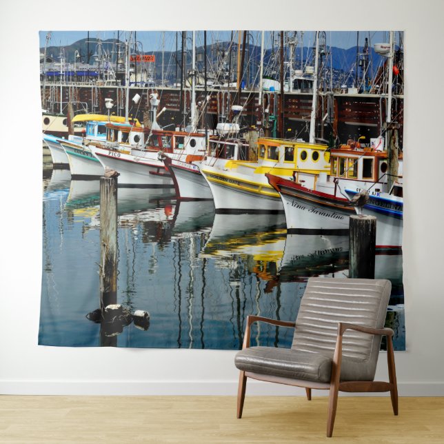 Tapisserie de quai (En situation (horizontale))