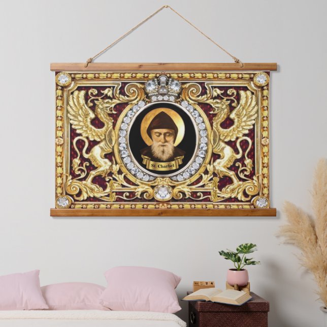 Tapisserie de Saint Charbel (Chambre à coucher)