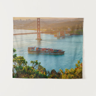 Tapisserie de San Francisco golden gate bridge