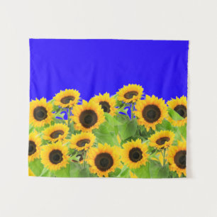Tapisserie de tournesol - Couleurs du drapeau ukra