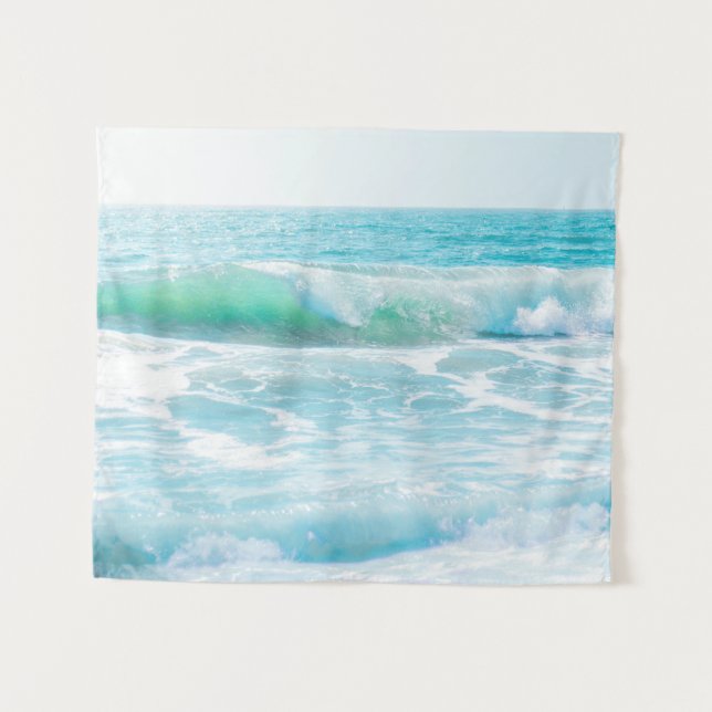 Tapisserie de vagues (Devant (Horizontal))