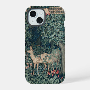 Tapisserie de William Morris avec cerf dans un boi