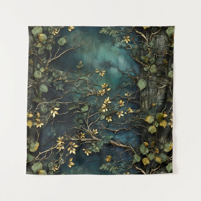 Tapisserie der Natur Wandteppich (Vorderseite)