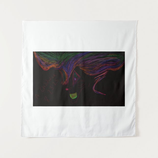 Tapisserie d'Halloween Trickster Spirit (Devant)