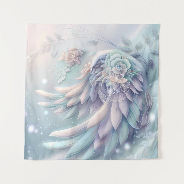 Tapisserie Dreamy Christmas Angel Wings (Devant)