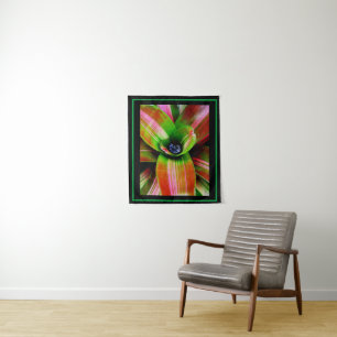 Tapisserie du coeur de Bromeliad