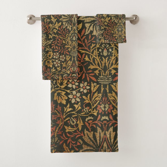 Tapisserie du jardin de fleurs William Morris (En situation)