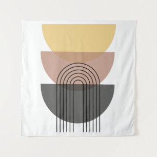 Tapisserie du milieu du siècle/Neutre/Géométrique