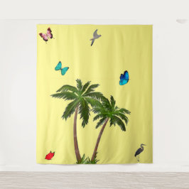 Tapisserie du paradis tropical