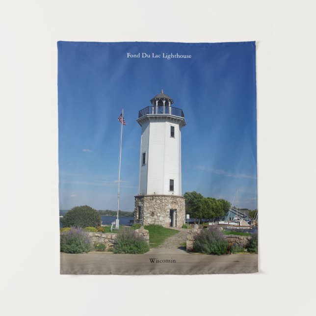 Tapisserie du phare Fond Du Lac (Devant)