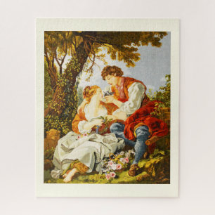 Tapisserie einer Vintage-Szene