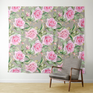 Tapisserie florale simple