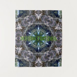 Tapisserie folk Mandala