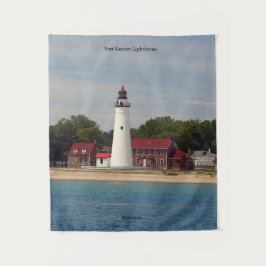 Tapisserie Fort Gratiot Lighthouse Wandteppich