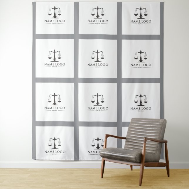 Tapisserie für kundenspezifische Firmenlogos - Ber Wandteppich (Beispiel)