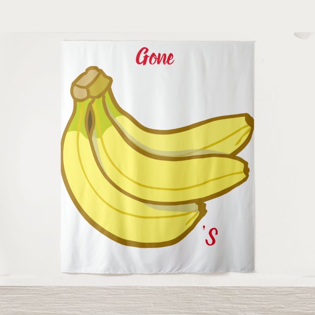 Tapisserie Gone Bananas (Devant)