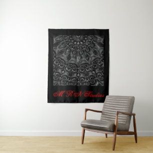 Tapisserie Mandala Charcharbon