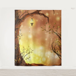 Tapisserie mit verzaubertem Foto Wandteppich