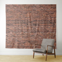 Tapisserie mur de briques