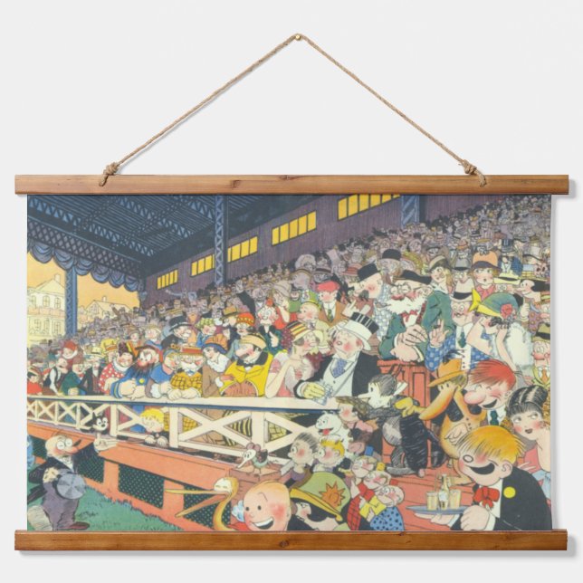Tapisserie murale "A Packed House" (Devant)
