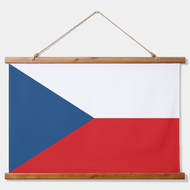Tapisserie murale avec drapeau de Czechia (Devant)