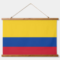 Tapisserie murale avec drapeau de la Colombie