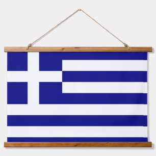 Tapisserie murale avec drapeau de la Grèce