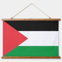 Tapisserie murale avec drapeau de la Palestine