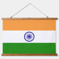 Tapisserie murale avec drapeau de l'Inde