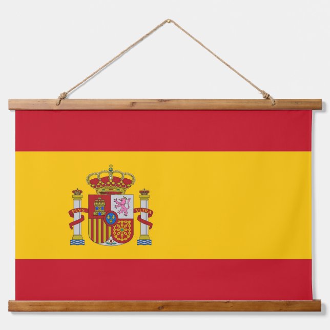 Tapisserie murale avec drapeau d'Espagne (Devant)